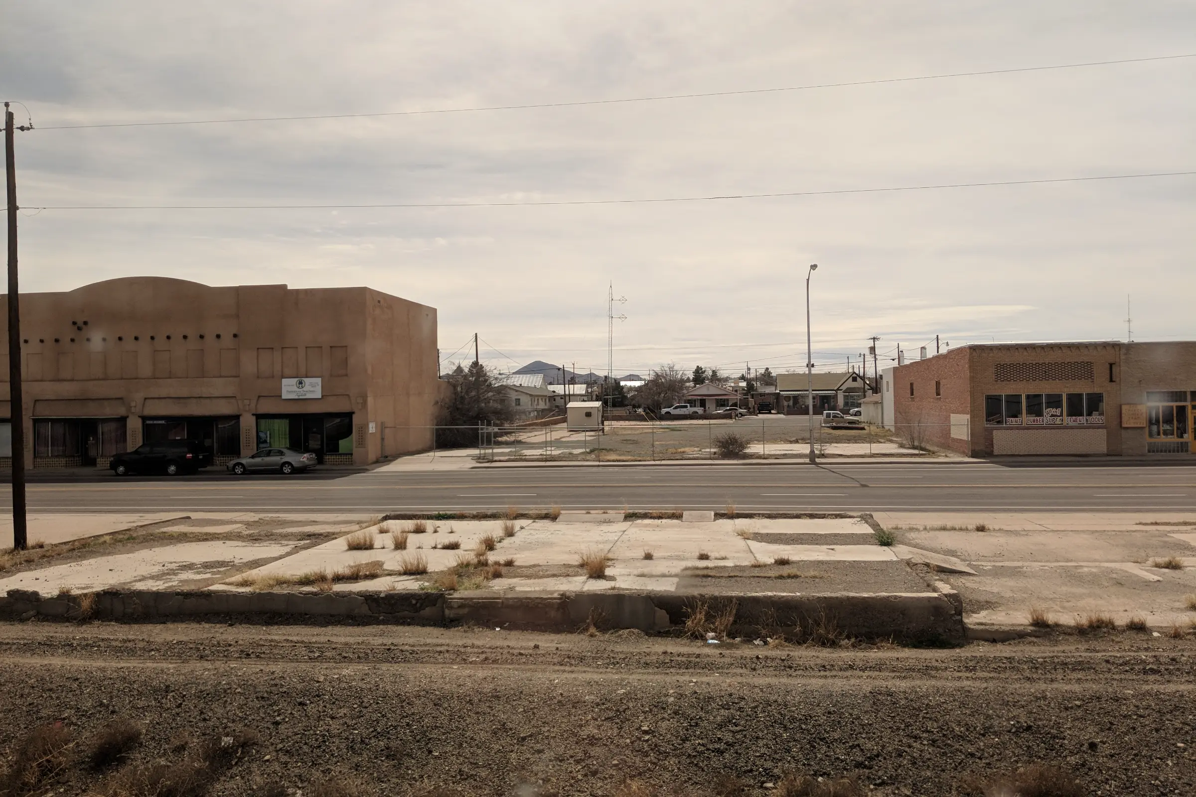 Lordsburg New Mexico from the Sunset Limited